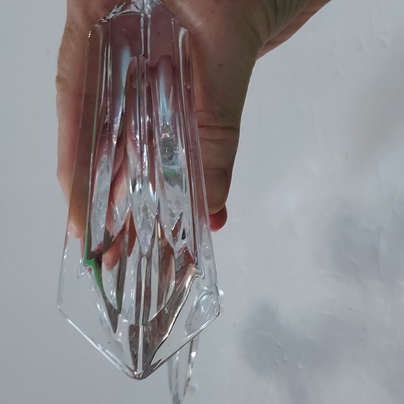 Crystal Twin Moon Candleholder for Taper Candles Clear Color.7in.Hx7.5in.W - Picture 5 of 5